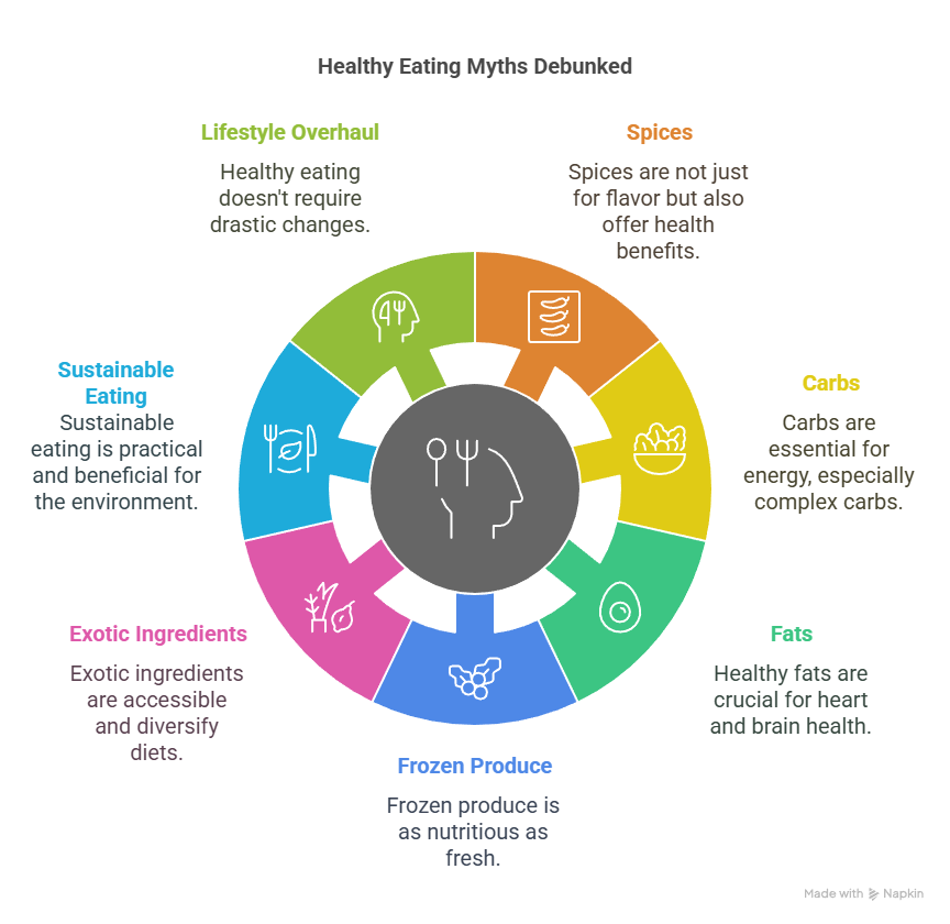 Healthy Eating Myths Debunked