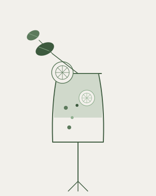 Botanical illustration representing the Citrus Electrolyte Drink application recipe